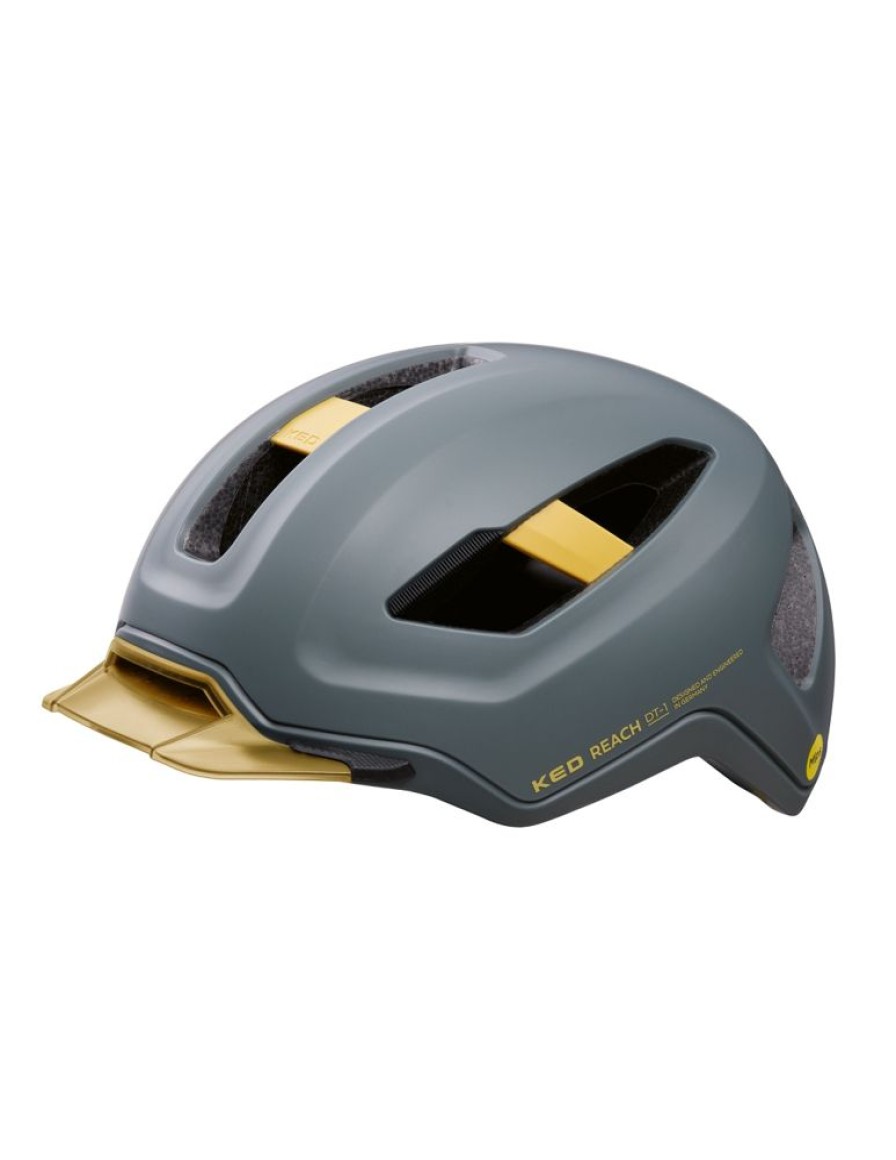 Mezczyzni KED Akcesoria Rowerowe | Kask Rowerowy Ked Reach Dt-1 Mips