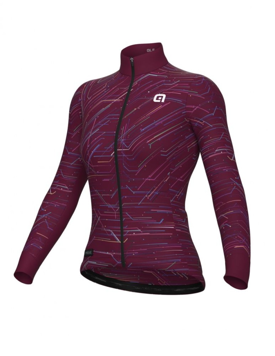 Kobiety Alé Cycling Bluzy Rowerowe | Bluza Rowerowa Damska Ale Cycling Pr-E Byte