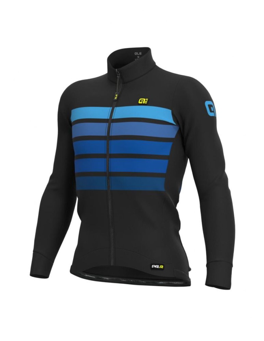 Mezczyzni Alé Cycling Bluzy Rowerowe | Bluza Rowerowa Meska Ale Cycling Pr-R Sombra Wool Thermo