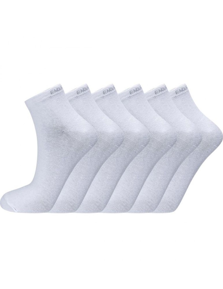 Mezczyzni Endurance Skarpetki Treningowe | Skarpetki Endurance Ibi Quarter Sock 6-Pack