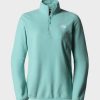 Kobiety The North Face Bluzy Trekkingowe | Polar Damski The North Face Glacier 100 1/4 Zip