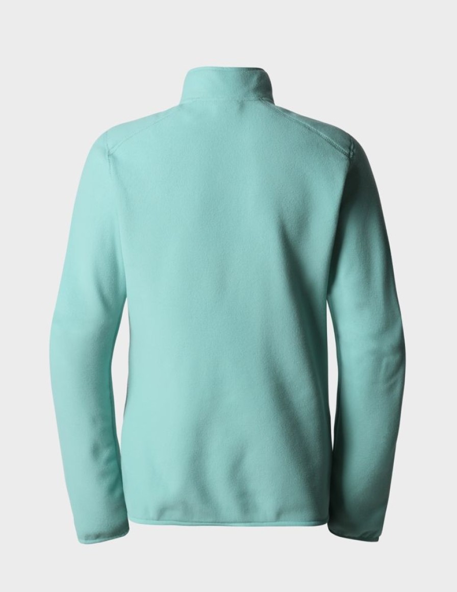 Kobiety The North Face Bluzy Trekkingowe | Polar Damski The North Face Glacier 100 1/4 Zip