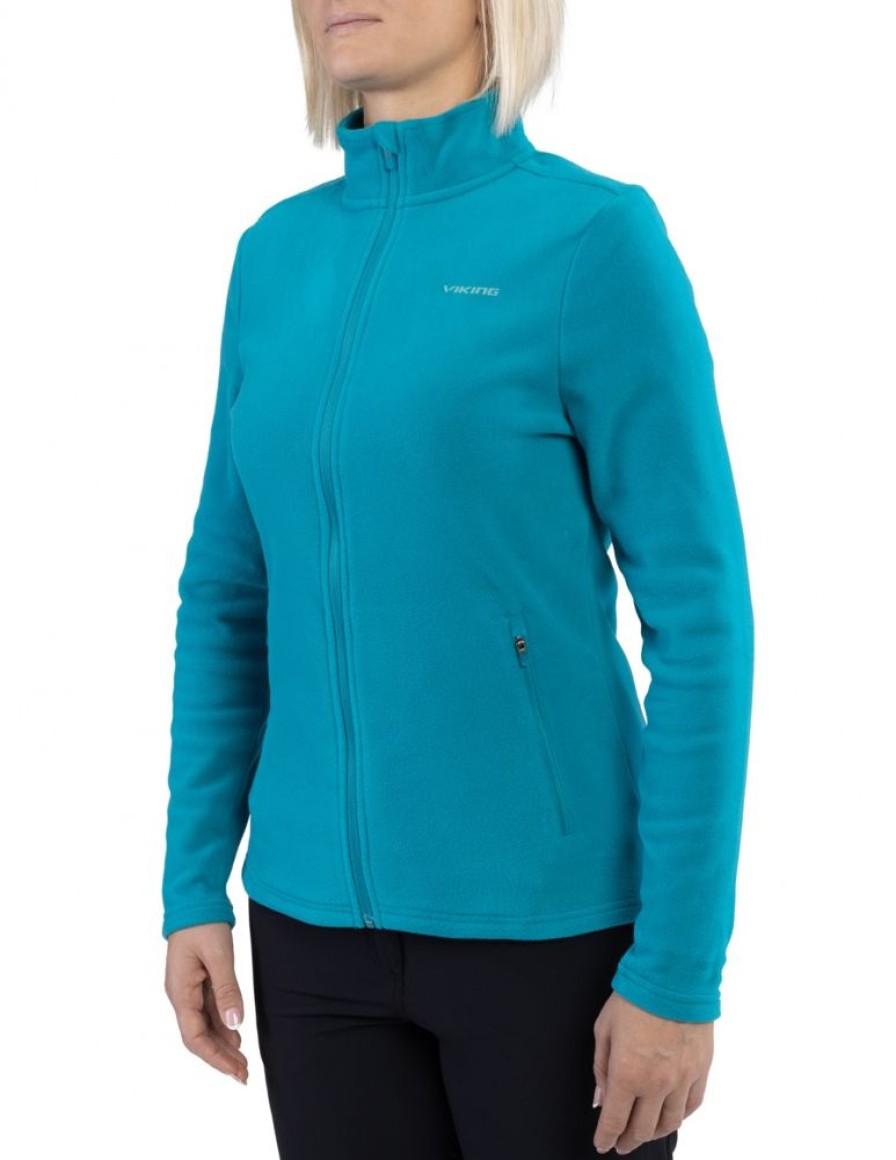 Kobiety Viking Bluzy Trekkingowe | Polar Damski Viking Tesero Lady