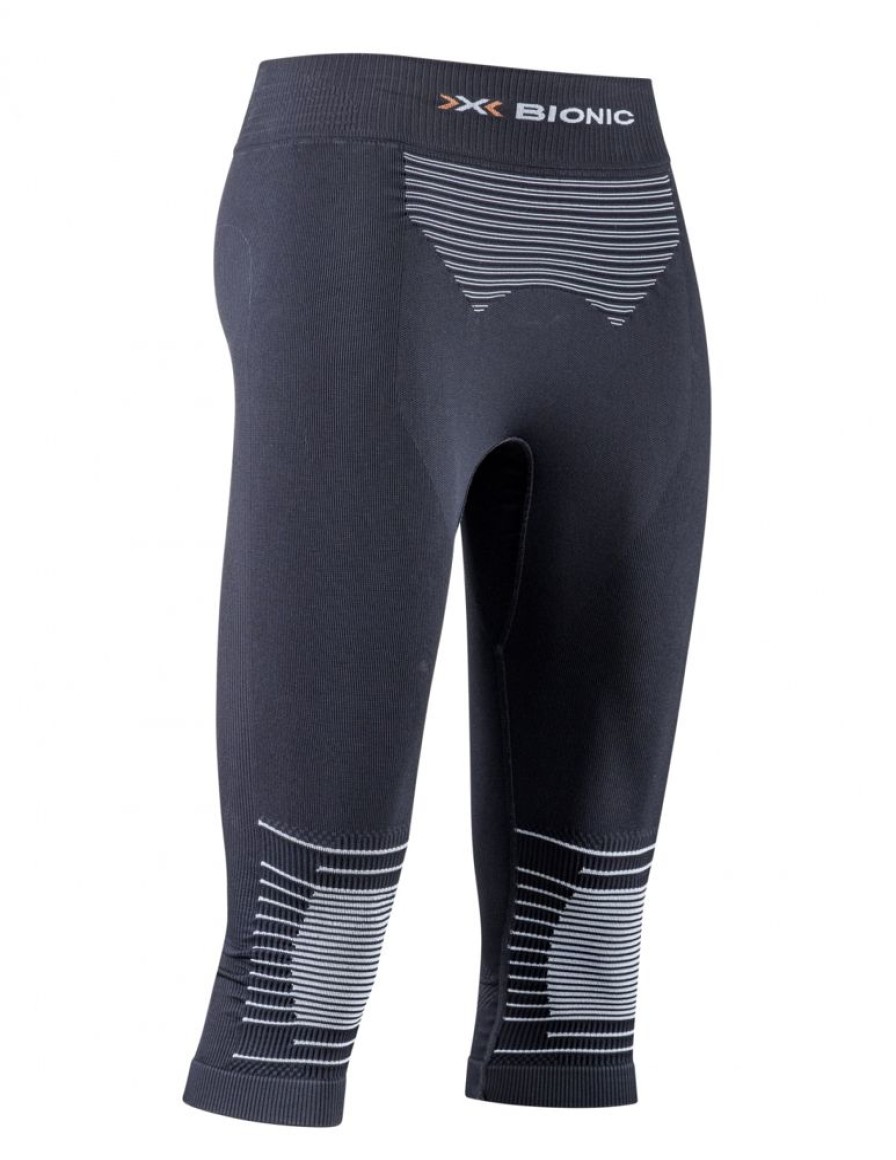 Kobiety X-Bionic Bielizna Termoaktywna Damska | Legginsy Termoaktywne 3/4 Damskie X-Bionic Energizer 4.0