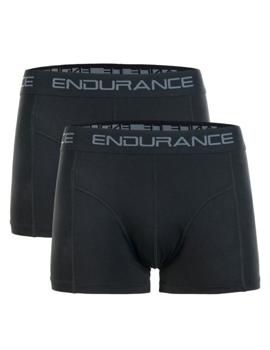 Mezczyzni Endurance Bielizna Treningowa | Bokserki Bambusowe Meskie Endurance Brighton 2-Pack