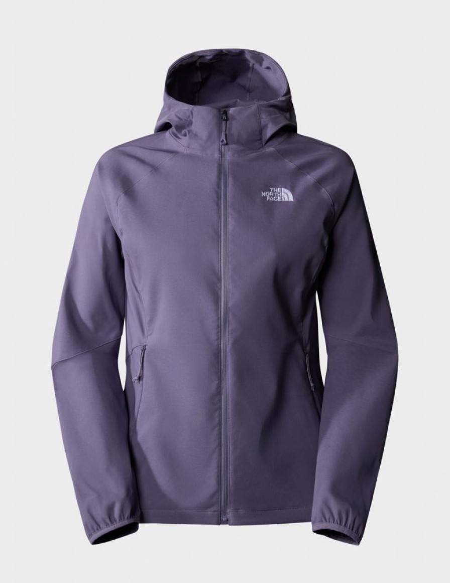 Kobiety The North Face Kurtki Trekkingowe | Kurtka Softshellowa Damska The North Face Nimble Hoodie