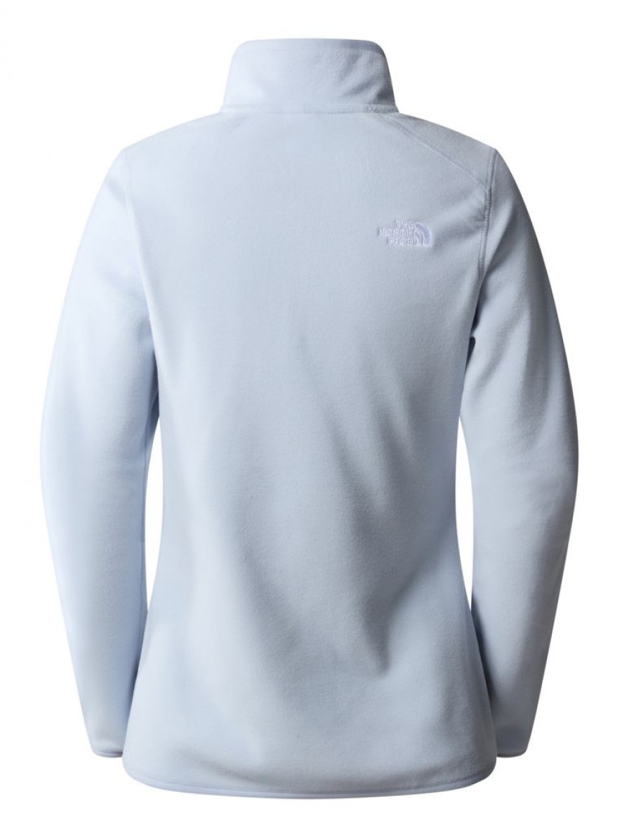 Kobiety The North Face Bluzy Trekkingowe | Polar Damski The North Face Glacier 100 1/4 Zip