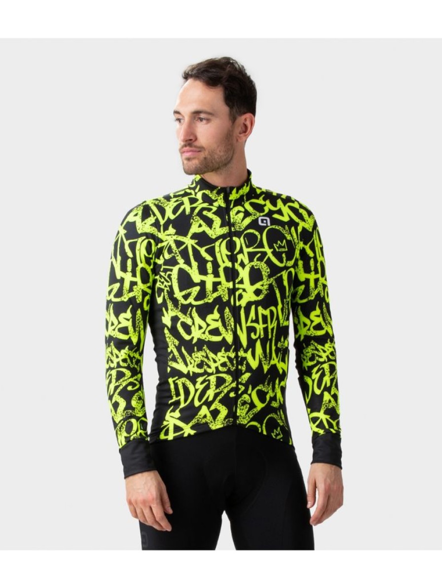 Mezczyzni Alé Cycling Bluzy Rowerowe | Bluza Rowerowa Meska Ale Cycling Solid Ride