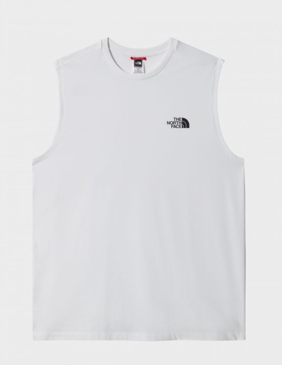 Mezczyzni The North Face Koszulki Trekkingowe | Koszulka Bez Rekawow Meska The North Face Simple Dome Tank