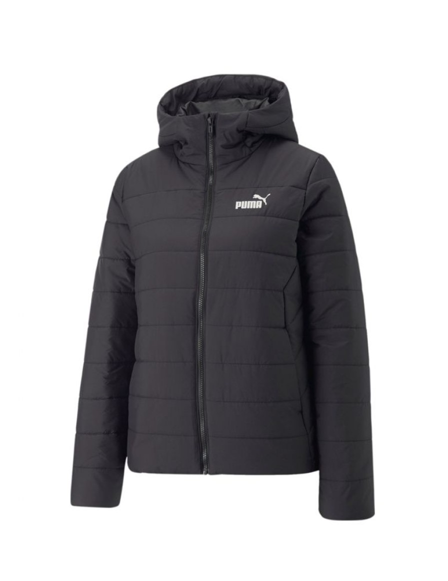 Kobiety Puma Kurtki Trekkingowe | Kurtka Damska Puma Ess Hooded Padded