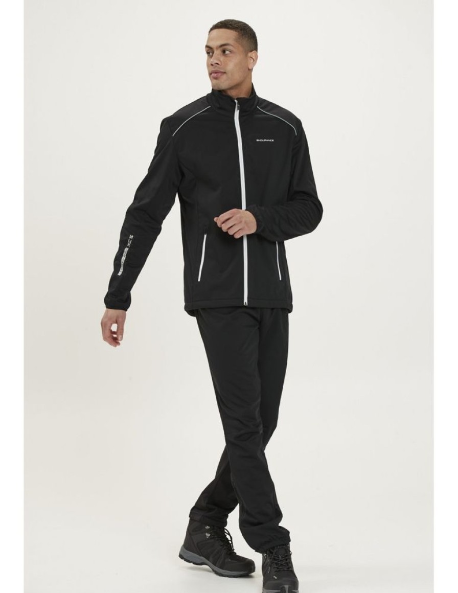 Mezczyzni Endurance Bluzy Narciarskie | Komplet Do Narciarstwa Biegowego Meski Endurance Naval Xcs Softshell