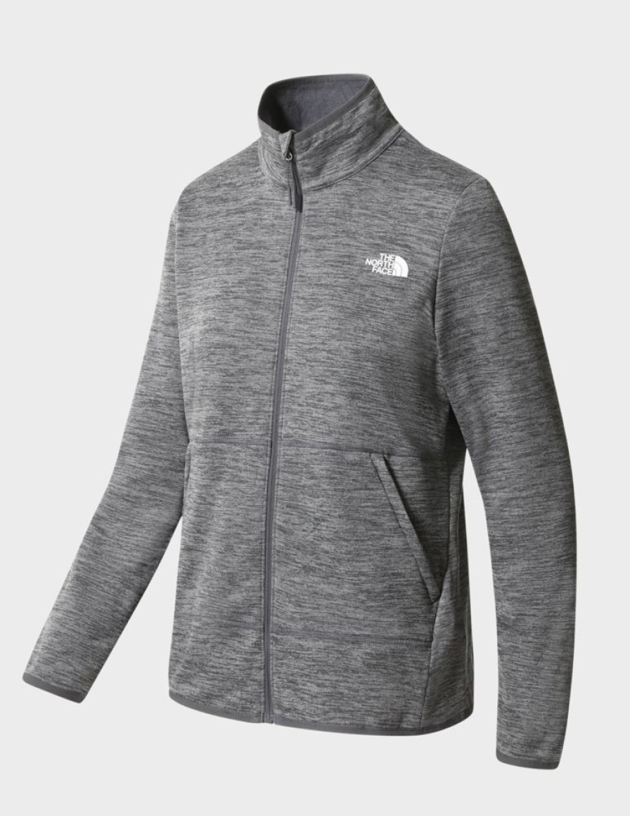 Kobiety The North Face Bluzy Trekkingowe | Bluza Damska The North Face Canyonlands Full Zip