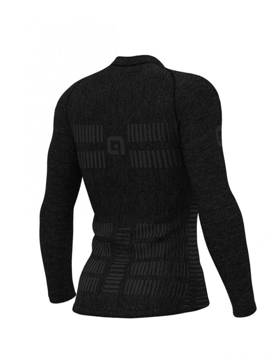 Mezczyzni Alé Cycling Koszulki Rowerowe | Koszulka Termoaktywna Meska Ale Cycling Seamless Wool Ls