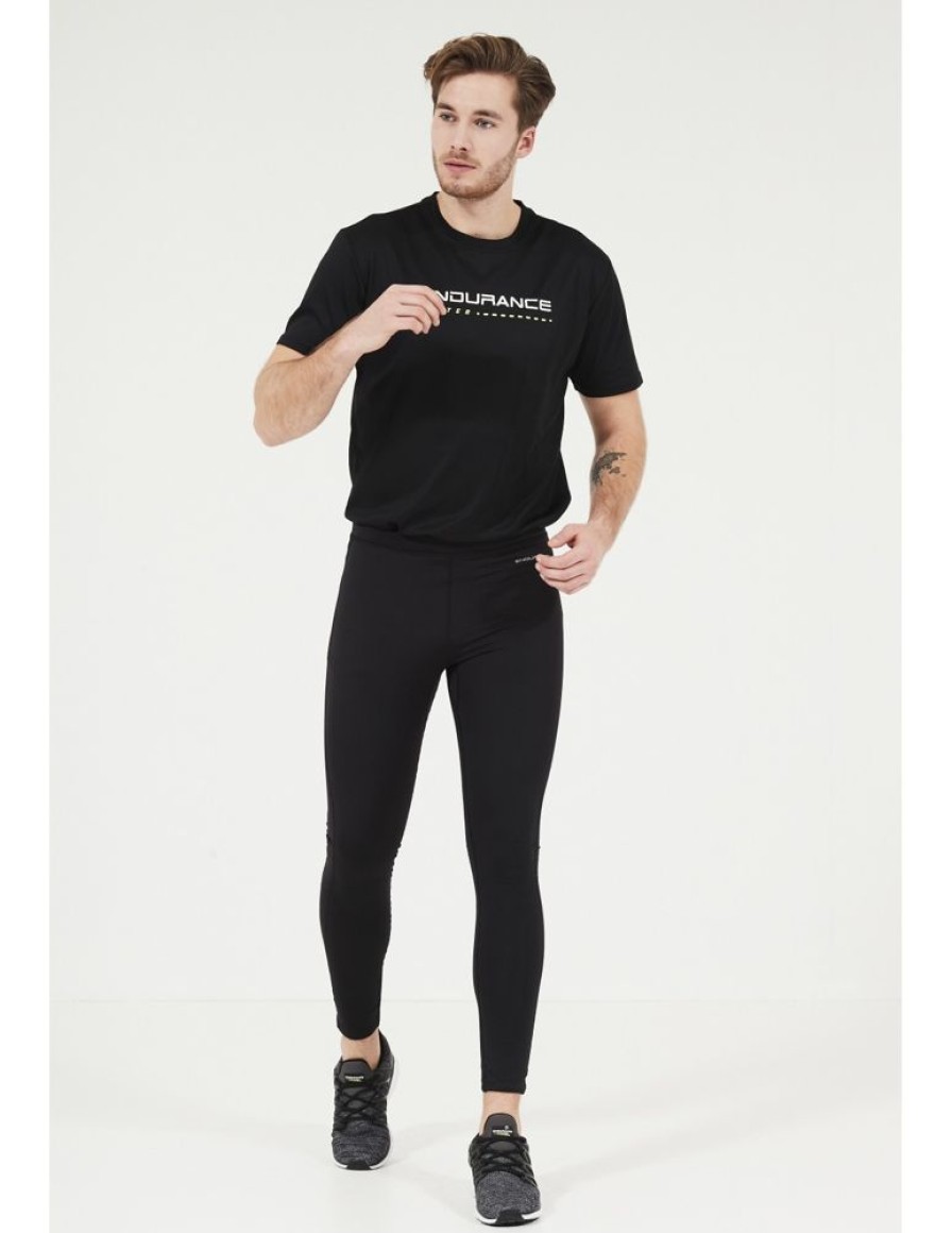 Mezczyzni Endurance Spodnie Do Biegania | Legginsy Do Biegania Meskie Endurance Zane Windblock