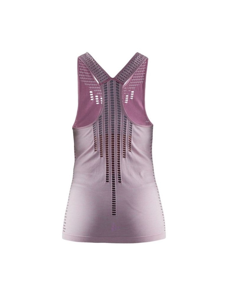 Kobiety Craft Koszulki Do Biegania | Koszulka Damska Craft Core Seamless Tank Rozowa