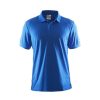 Mezczyzni Craft Koszulki Casual | Koszulka Meska Craft Polo Shirt Pique Classic Niebieska