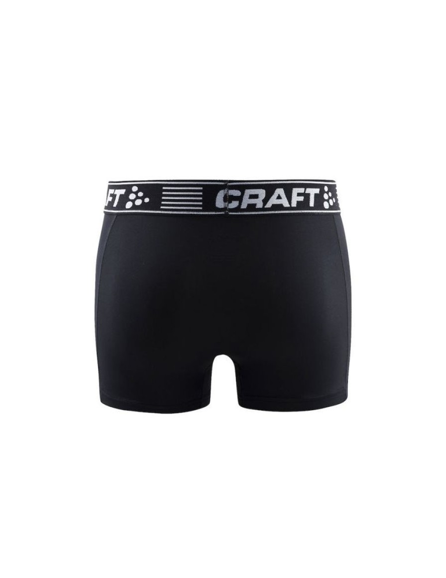 Mezczyzni Craft Bielizna Treningowa | Bokserki Meskie Craft Greatness Boxer 3-Inch Czarne