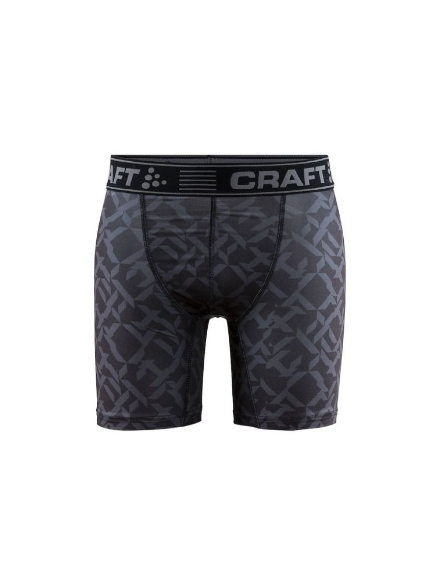 Mezczyzni Craft Bielizna Treningowa | Bokserki Meskie Craft Greatness Boxer 6-Inch Szare