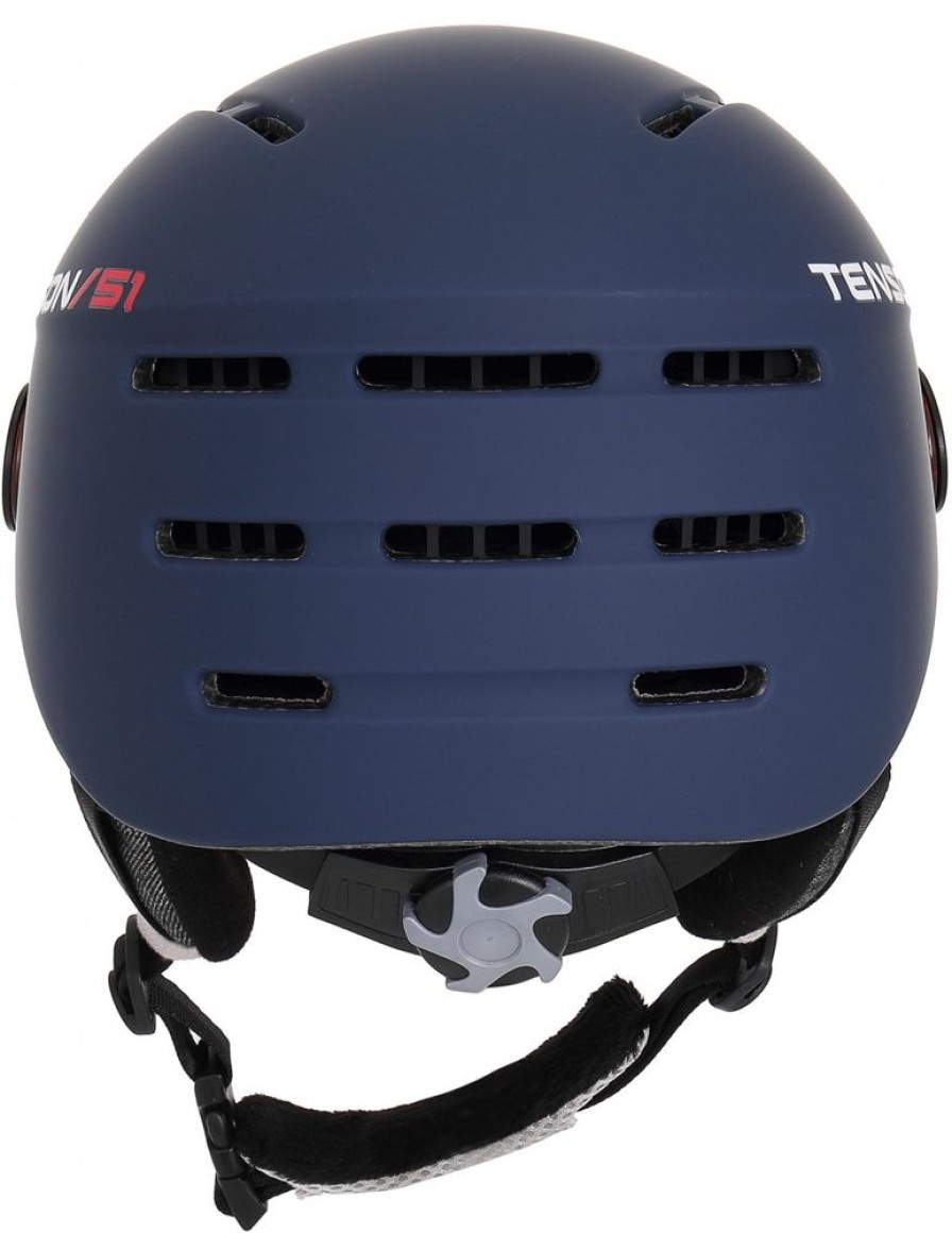 Mezczyzni Tenson Akcesoria Narciarskie | Kask Narciarki Tenson Nano Visor, Granatowy