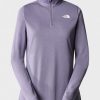 Kobiety The North Face Bluzy Treningowe | Bluza Damska The North Face Flex 1/4 Zip