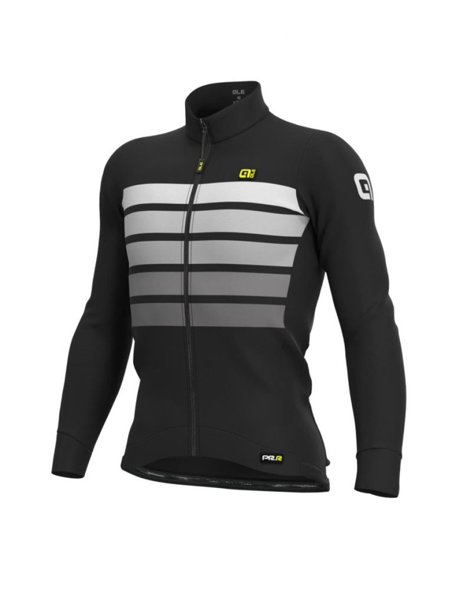 Mezczyzni Alé Cycling Bluzy Rowerowe | Bluza Rowerowa Meska Ale Cycling Pr-R Sombra Wool Thermo