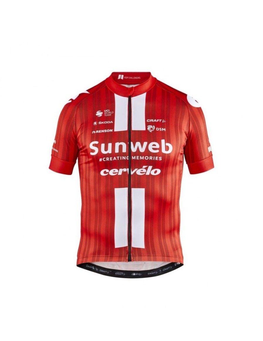 Mezczyzni Craft Koszulki Rowerowe | Koszulka Meska Craft Team Sunweb Replica Ss Jersey 2020