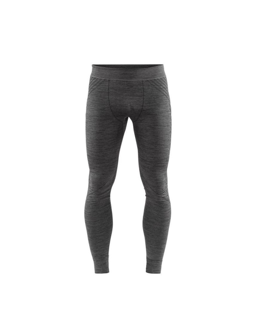 Mezczyzni Craft Bielizna Termoaktywna Meska | Kalesony Termoaktywne Meskie Craft Fuseknit Comfort Pants, Czarno-Szare