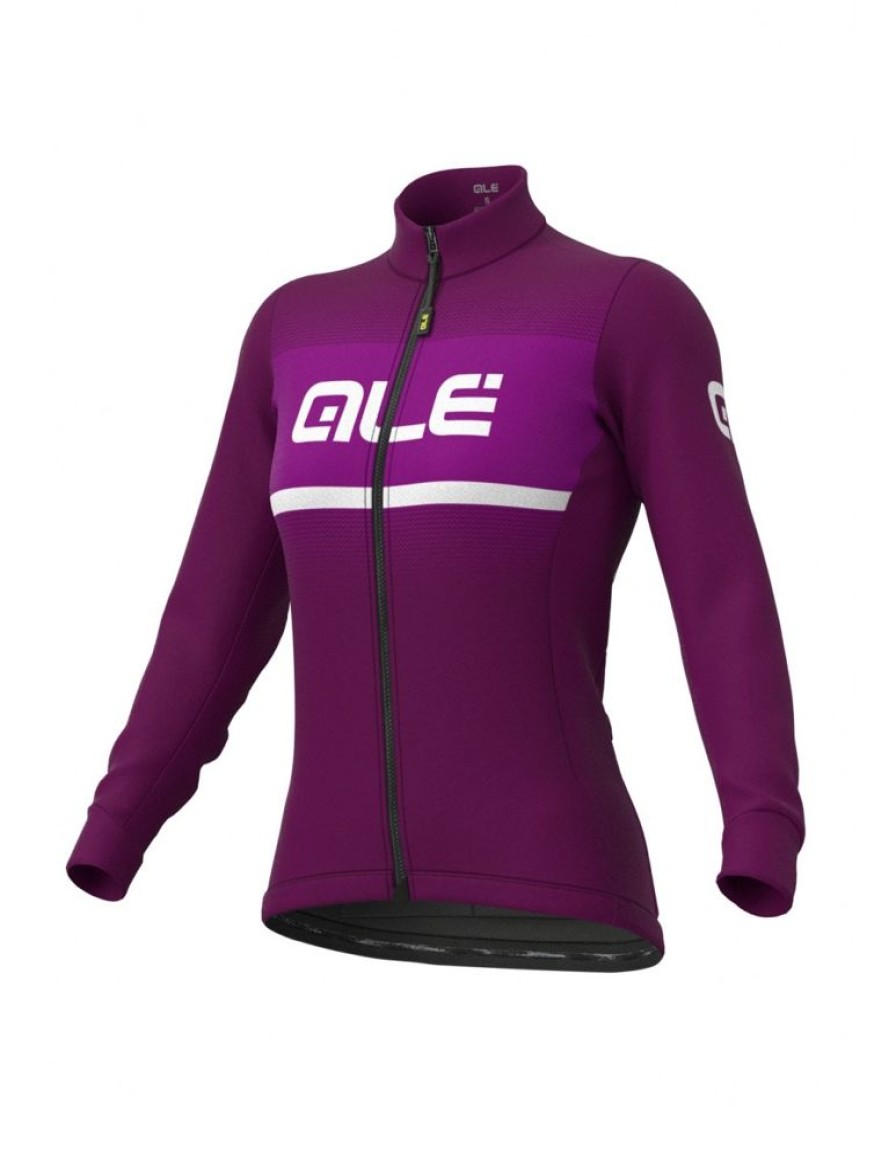 Kobiety Alé Cycling Bluzy Rowerowe | Bluza Rowerowa Damska Ale Cycling Solid Blend