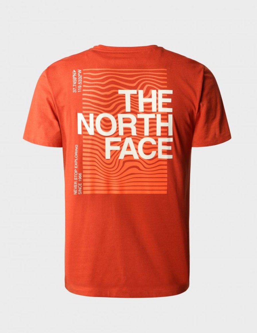 Mezczyzni The North Face Koszulki Casual | Koszulka Meska The North Face Foundation Graphic