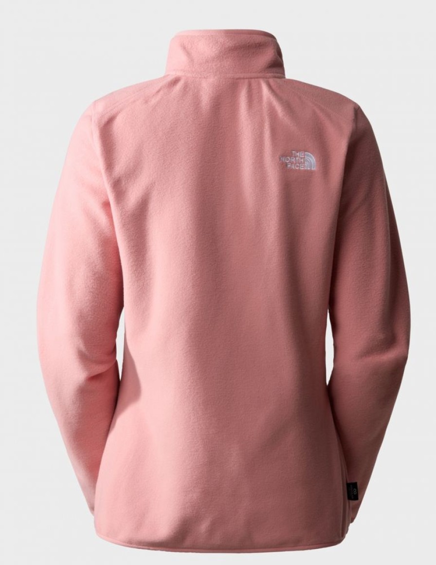 Kobiety The North Face Bluzy Trekkingowe | Polar Damski The North Face Glacier 100 1/4 Zip