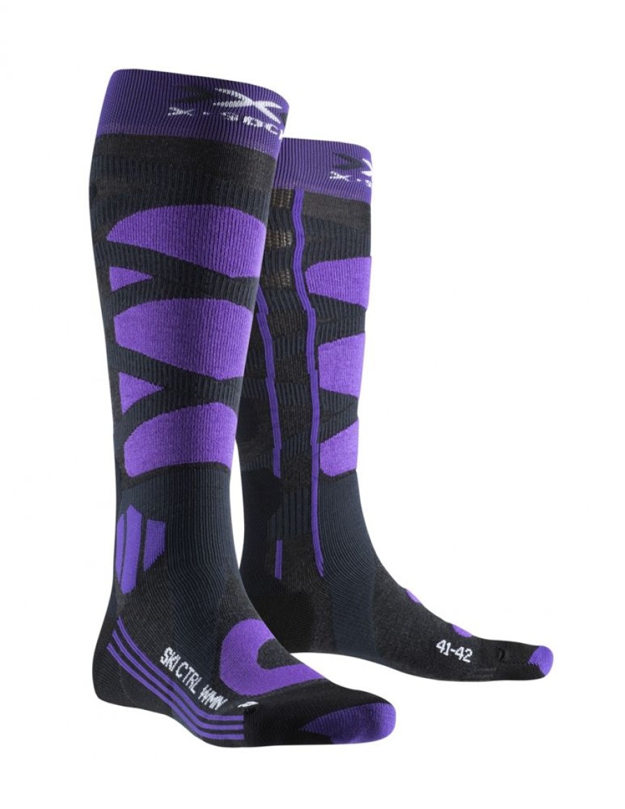 Kobiety X-Socks Akcesoria Narciarskie | Skarpetki Narciarskie Damskie X-Socks Ski Control 4.0