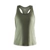 Kobiety Craft Koszulki Do Biegania | Koszulka Na Ramiaczkach Damska Craft Adv Essence Singlet Khaki