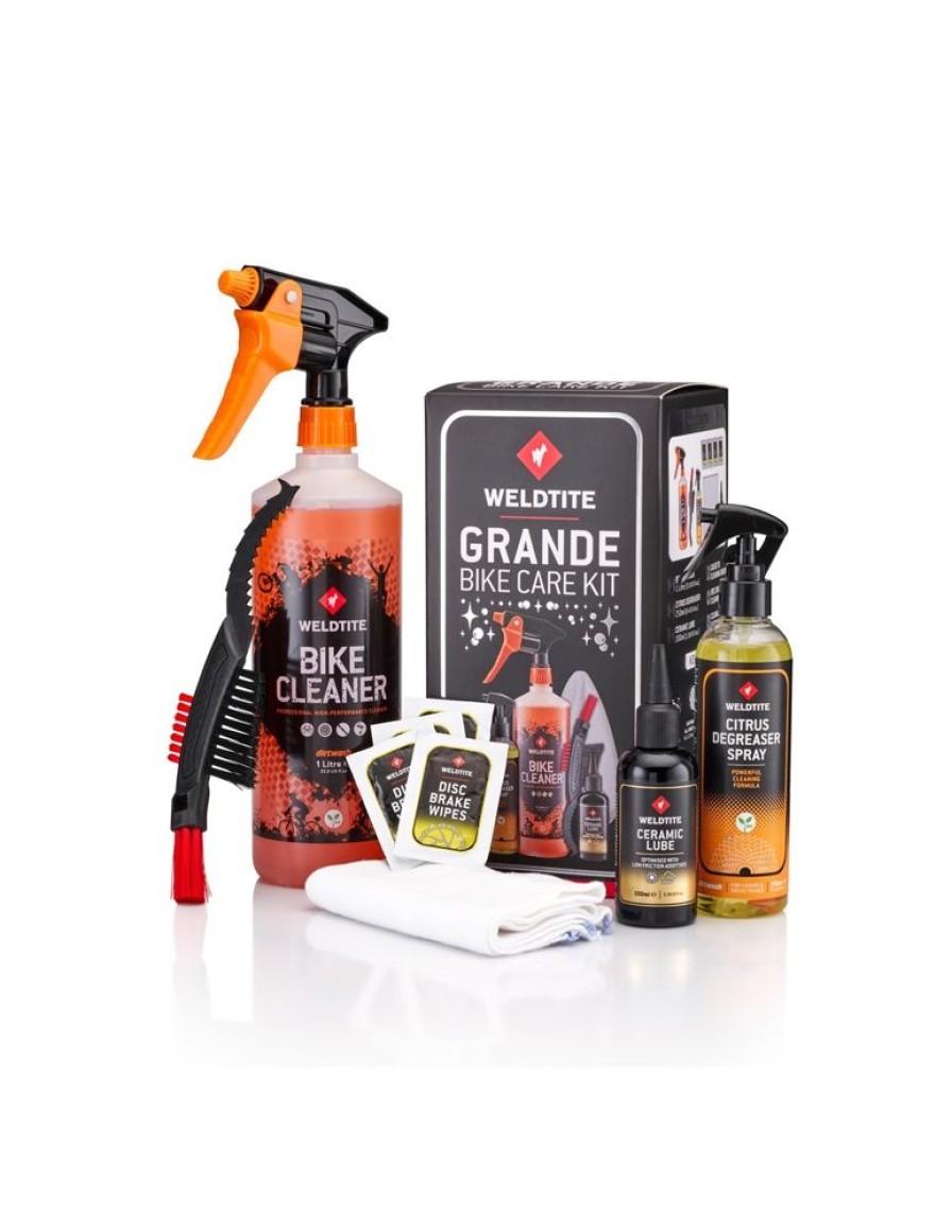 Mezczyzni Weldtite Akcesoria Rowerowe | Zestaw Do Czyszczenia Roweru Weldtite Grande Bike Care Kit