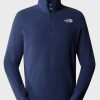 Mezczyzni The North Face Bluzy Trekkingowe | Polar Meski The North Face Glacier 100 1/4 Zip