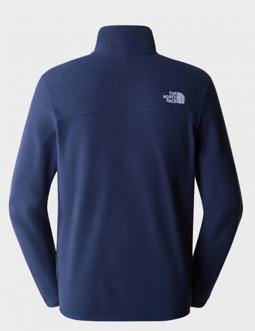 Mezczyzni The North Face Bluzy Trekkingowe | Polar Meski The North Face Glacier 100 1/4 Zip