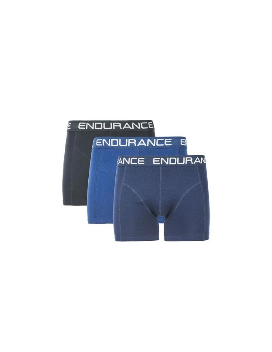 Mezczyzni Endurance Bielizna Treningowa | Bokserki Meskie Endurance Burke 3-Pack