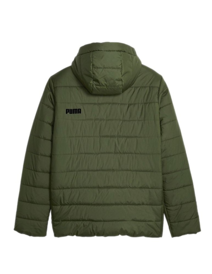 Mezczyzni Puma Kurtki Trekkingowe | Kurtka Meska Puma Ess Hooded Padded