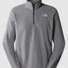 Mezczyzni The North Face Bluzy Trekkingowe | Polar Meski The North Face Glacier 100 1/4 Zip