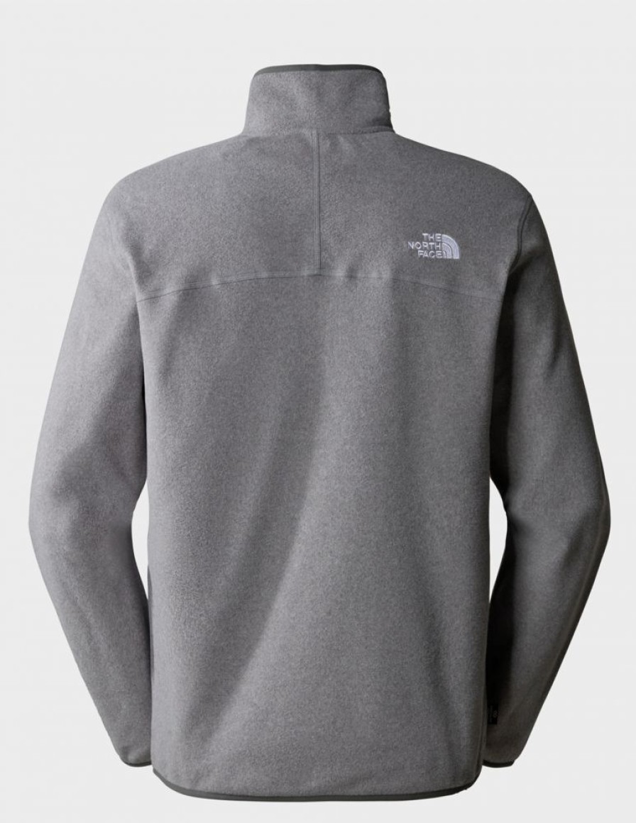 Mezczyzni The North Face Bluzy Trekkingowe | Polar Meski The North Face Glacier 100 1/4 Zip