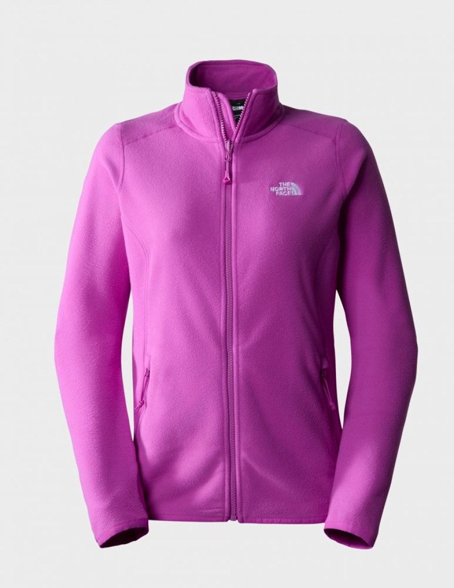 Kobiety The North Face Bluzy Trekkingowe | Polar Damski The North Face Glacier 100